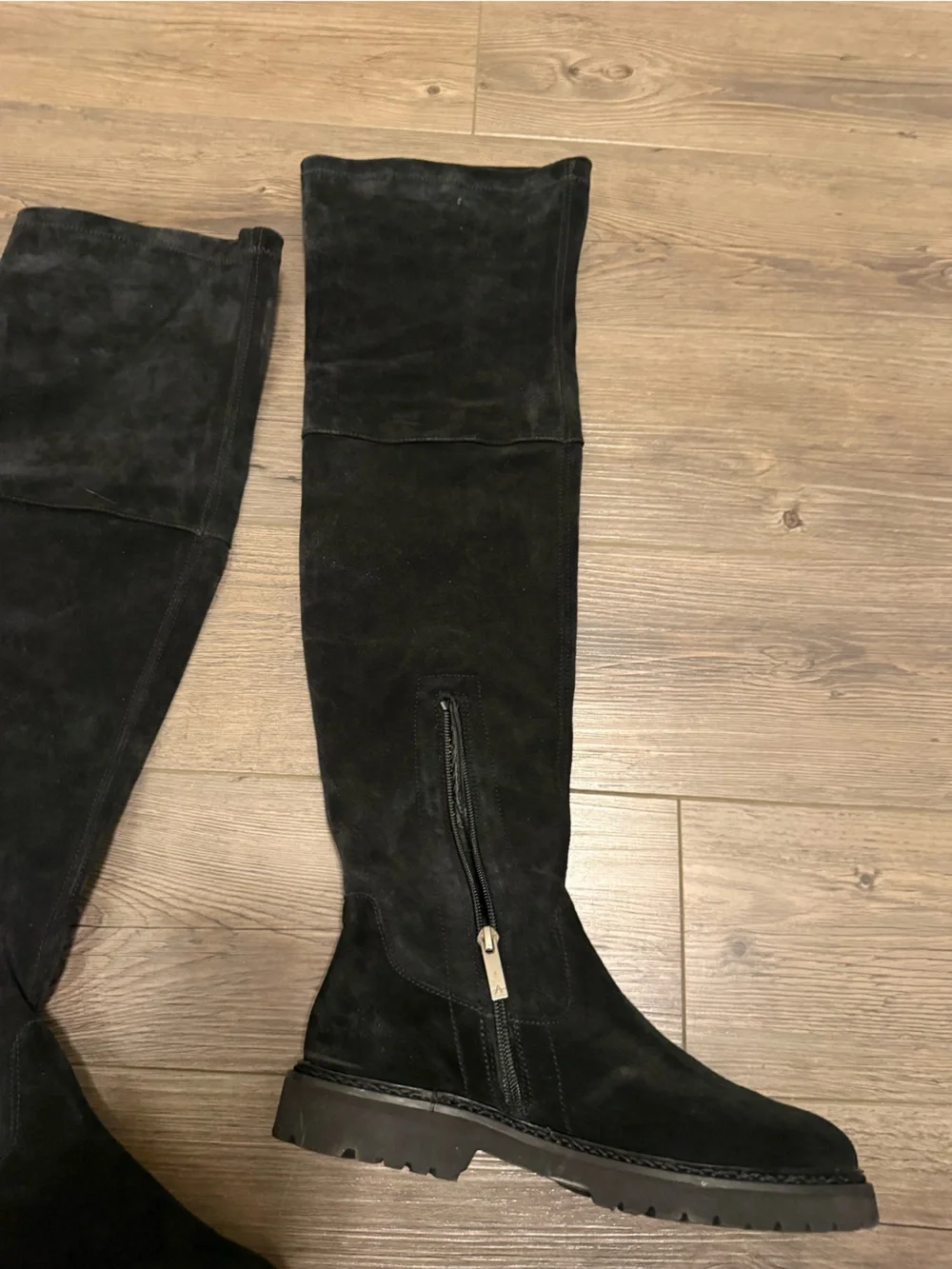 Aquatalia Suede Mire Waterproof Over The Knee Boots Size 8